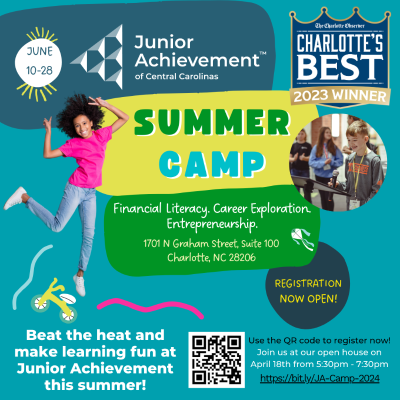 JA Summer Camps 2024 Junior Achievement Of Central Carolinas   400w